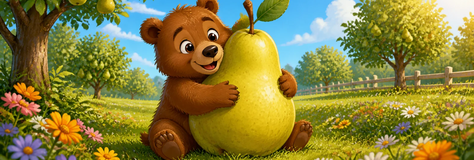 Illustration for Bear's Big Pear