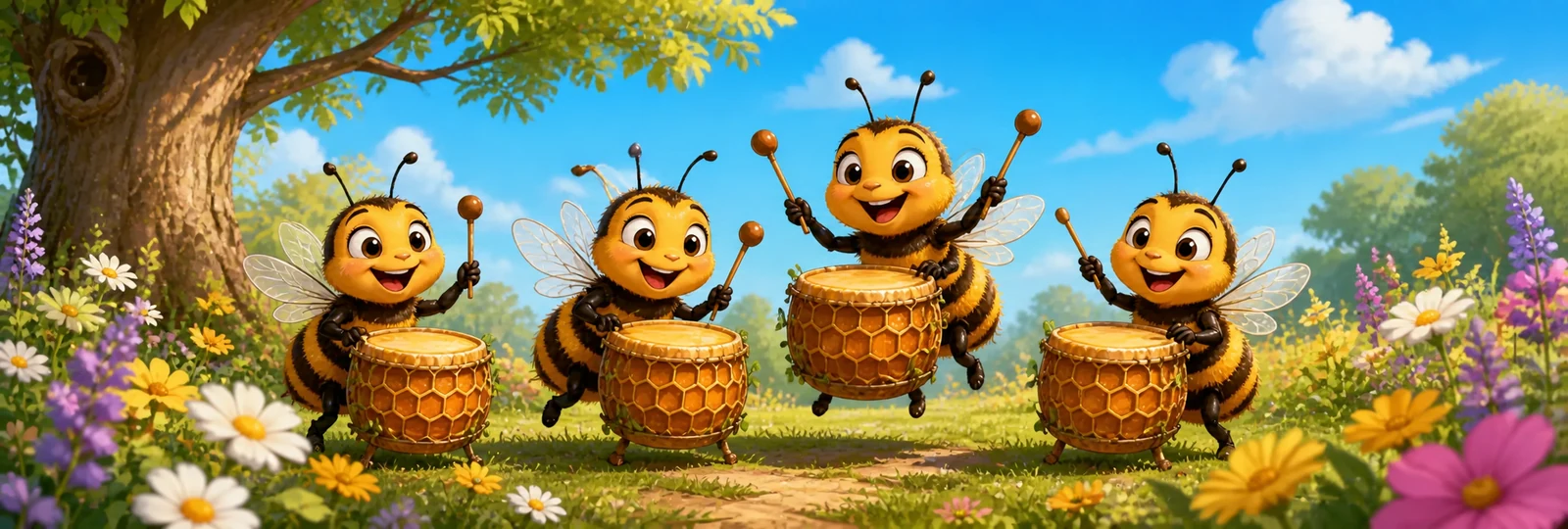 Illustration for The Bee Band
