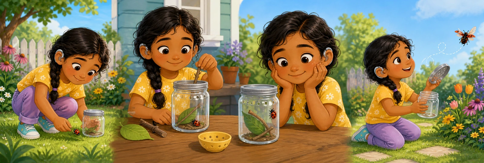 Illustrated scene 1 from Bug Jar