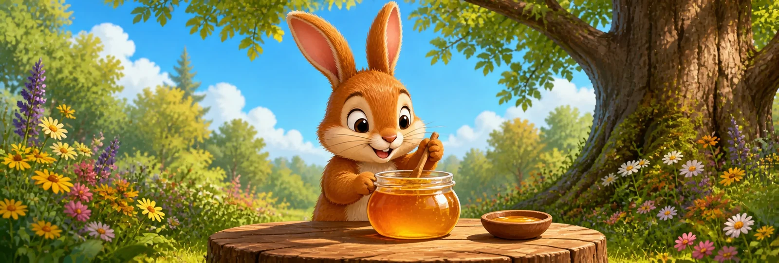 Illustration for Bunny Honey