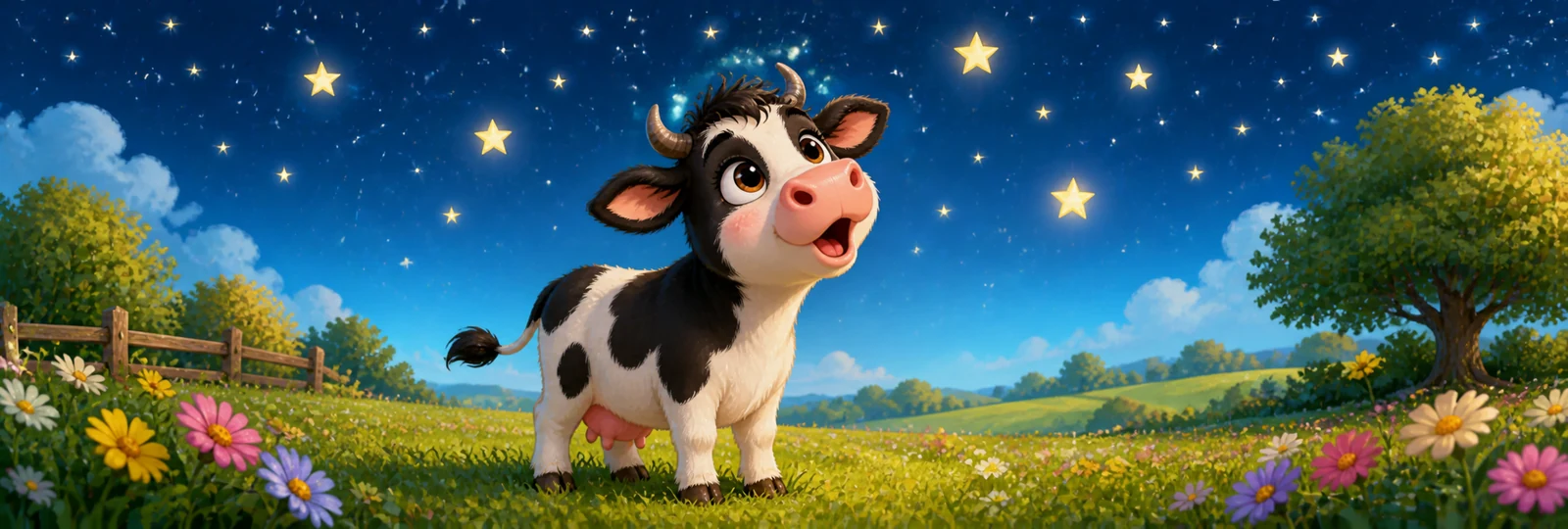 Illustration for Cow Says Wow