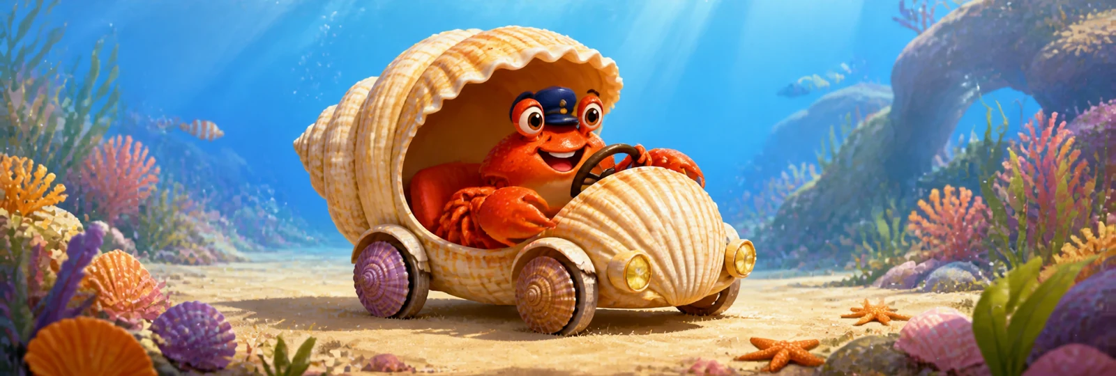 Illustration for Crab Taxi
