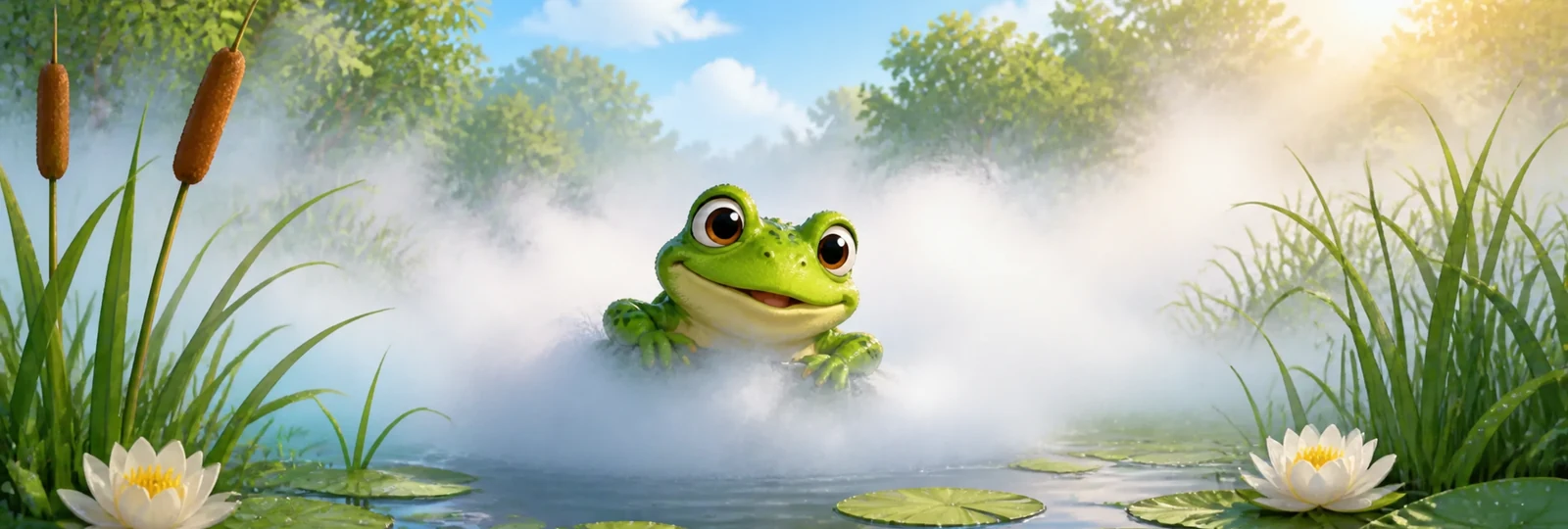 Illustration for Frog in Fog