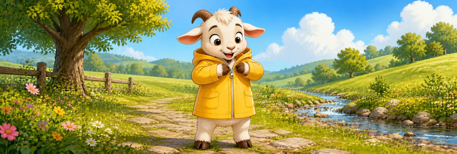 Illustration for Goat's Coat