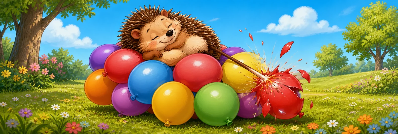 Illustration for Balloon Bed