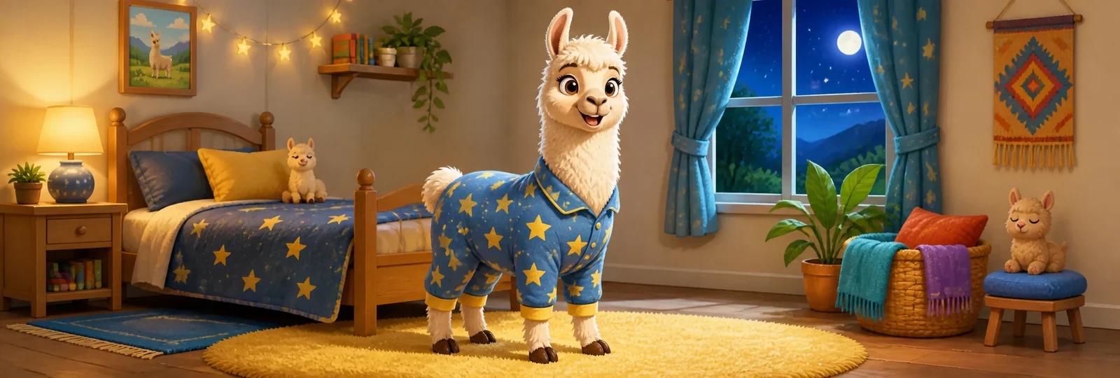 Illustration for Llama Pajamas