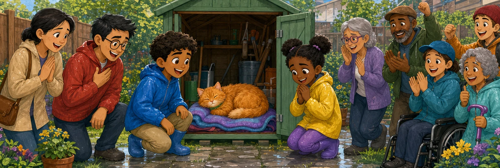 Illustrated scene 3 from The Lost Pet Network