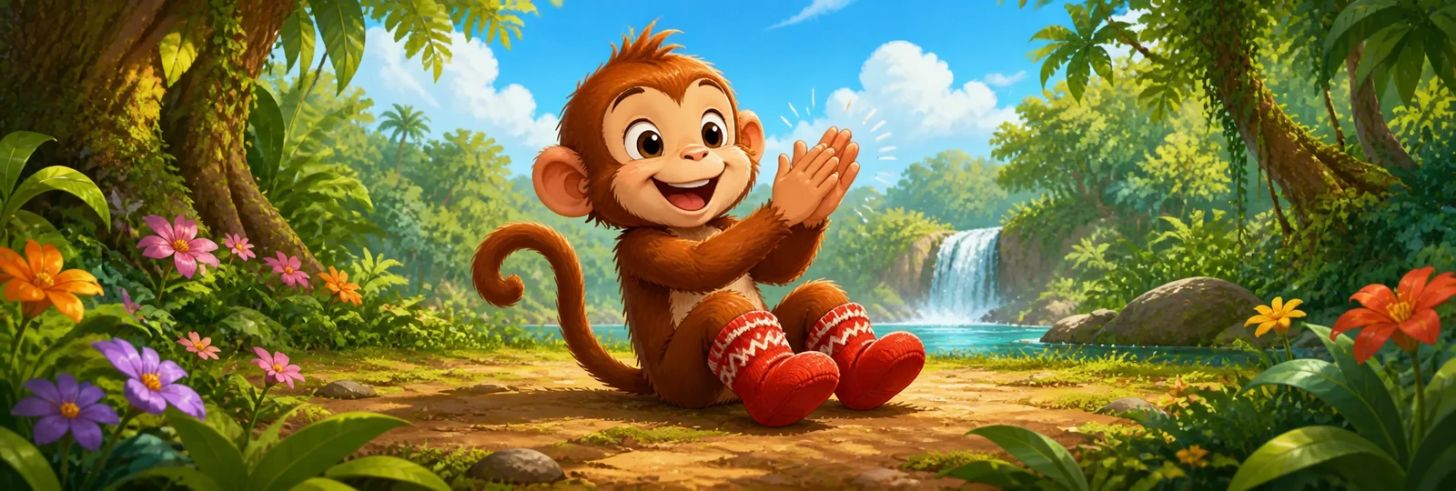 Illustration for Monkey Mittens