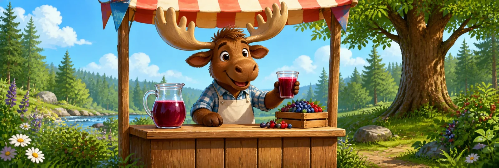 Illustration for Moose Juice