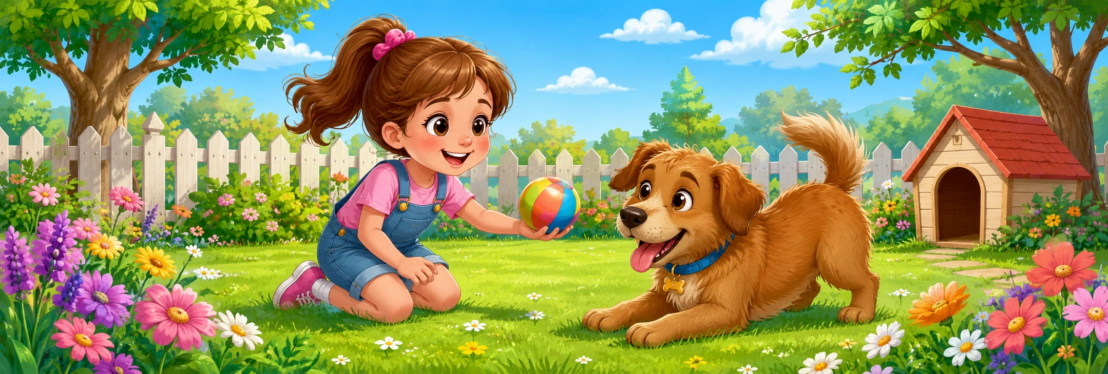 Illustrated scene 1 from My Dog