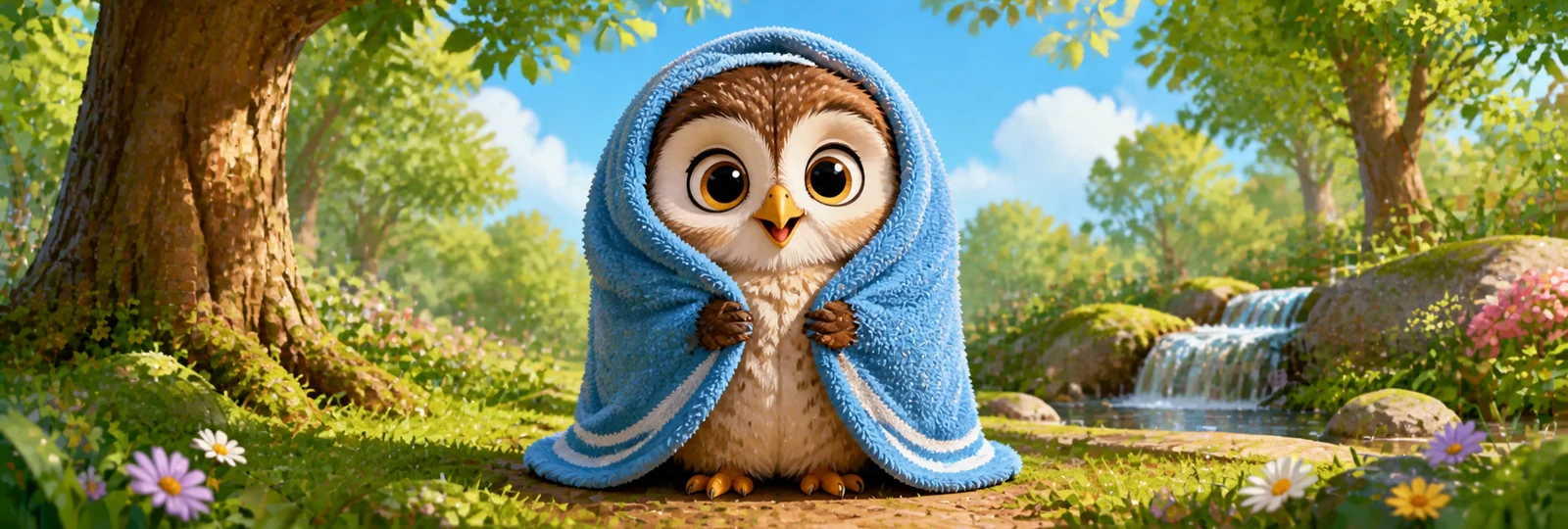 Illustration for Owl's Towel
