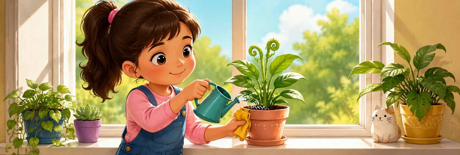 Illustrated scene 1 from Plant Pot
