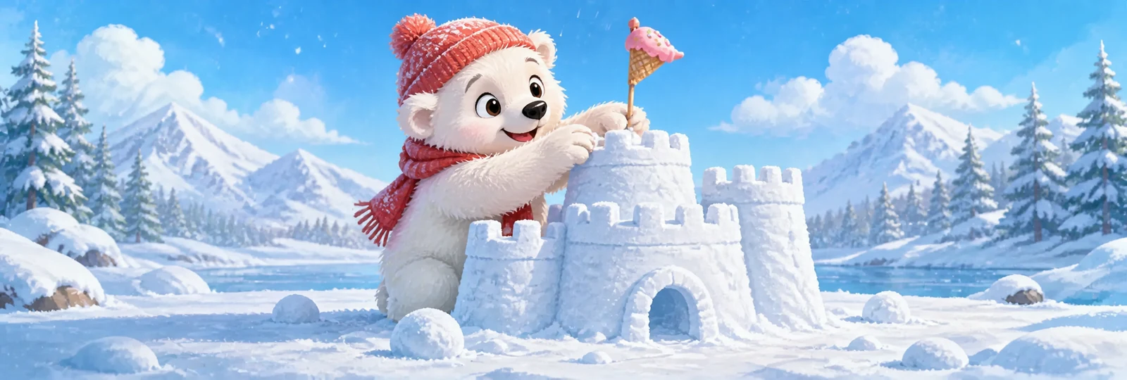 Illustration for Snow Castle
