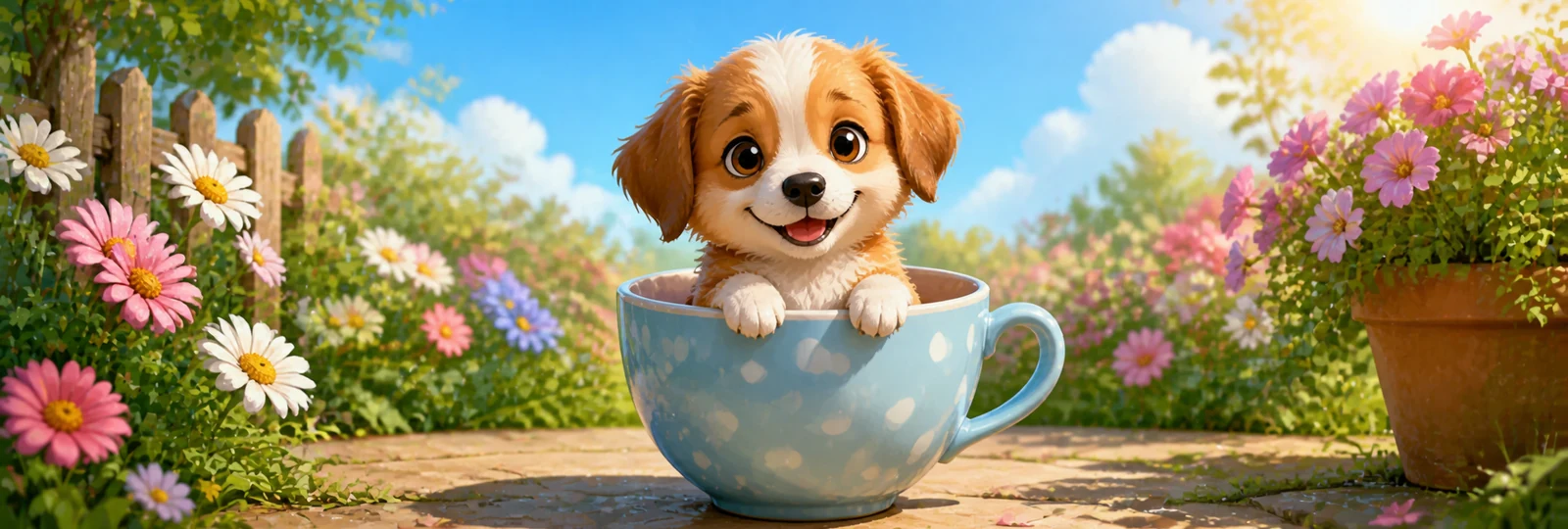 Illustration for Pup in a Cup