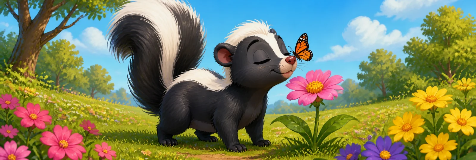 Illustration for Skunk's Flower
