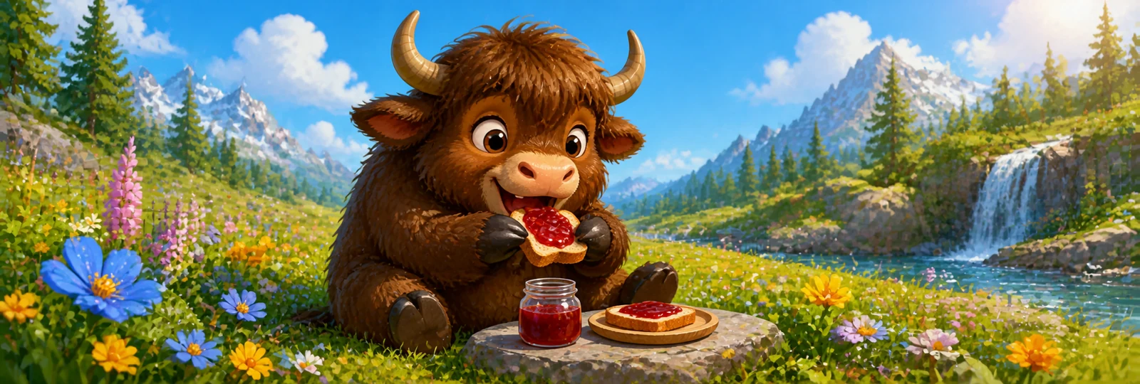 Illustration for Yak Snack
